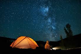 Camp under stars,MT.Elgon